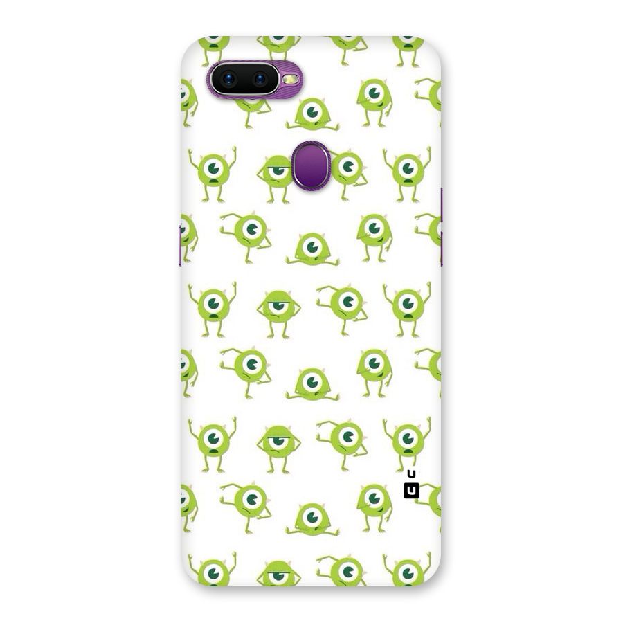 Crazy Green Maniac Back Case for Oppo F9