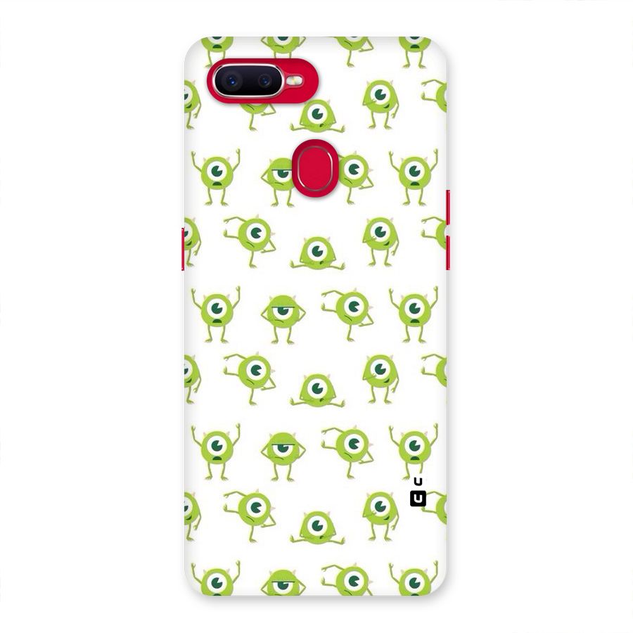 Crazy Green Maniac Back Case for Oppo F9 Pro