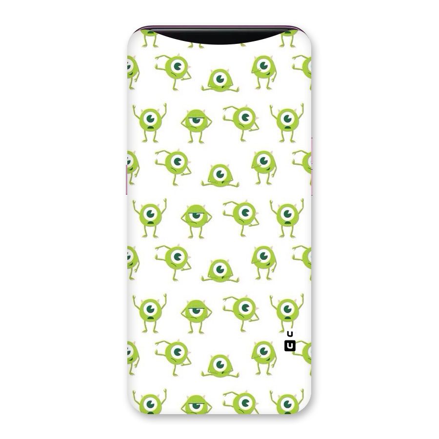 Crazy Green Maniac Back Case for Oppo Find X