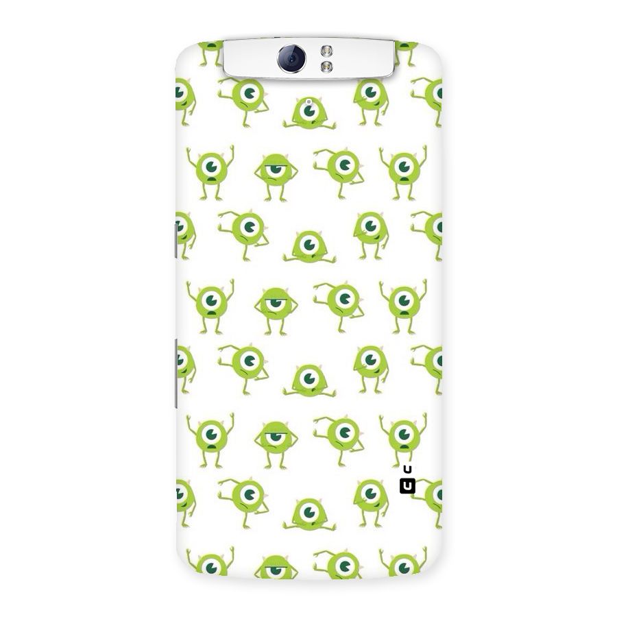 Crazy Green Maniac Back Case for Oppo N1