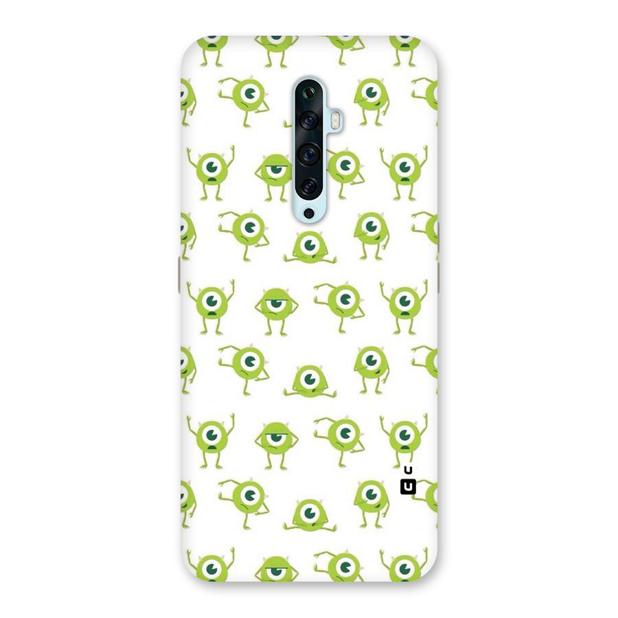 Crazy Green Maniac Back Case for Oppo Reno2 Z