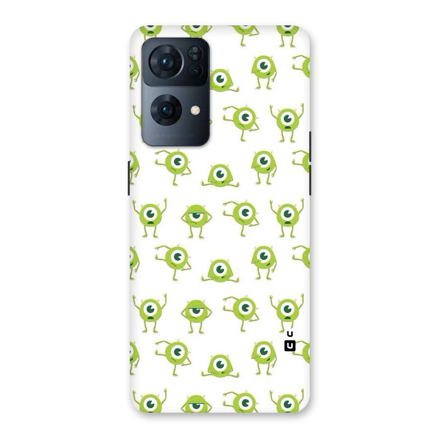Crazy Green Maniac Back Case for Oppo Reno7 Pro 5G