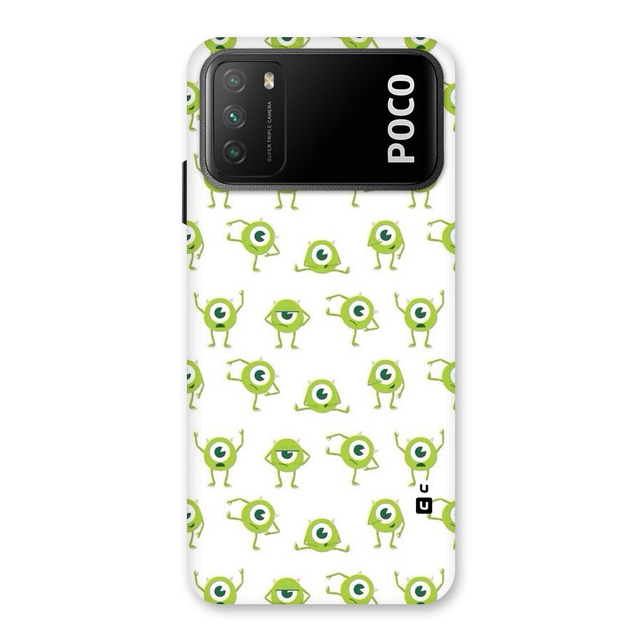 Crazy Green Maniac Back Case for Poco M3