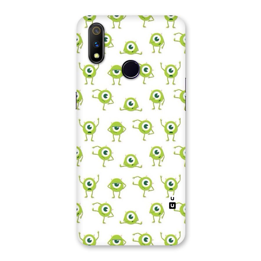 Crazy Green Maniac Back Case for Realme 3 Pro