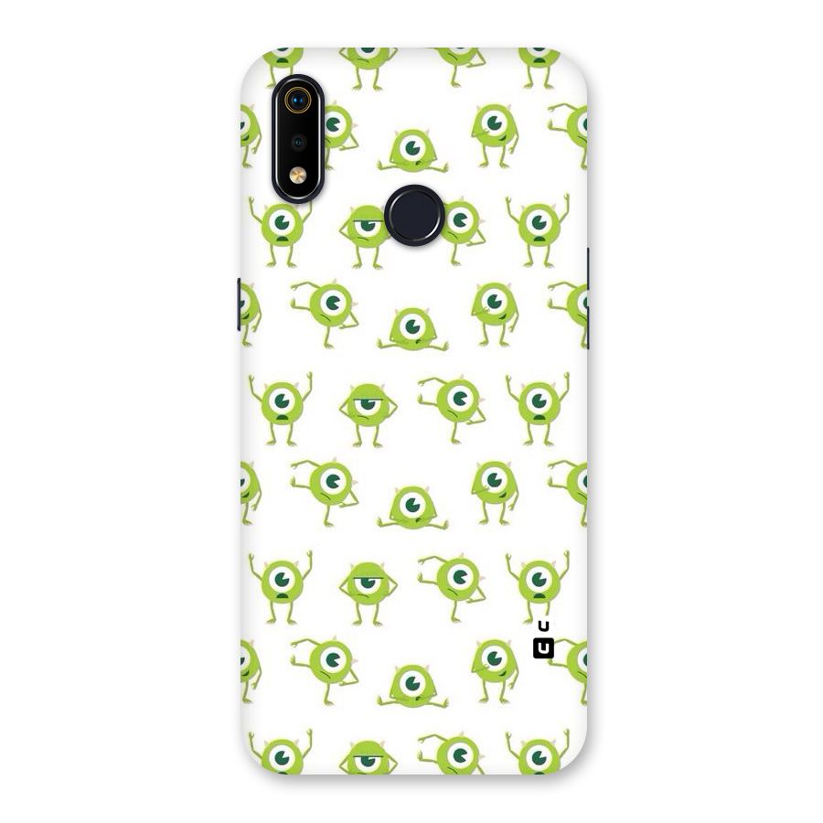 Crazy Green Maniac Back Case for Realme 3i