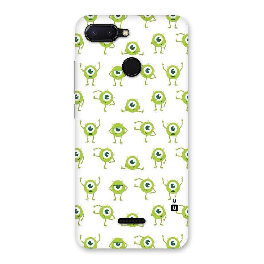 Crazy Green Maniac Back Case for Redmi 6