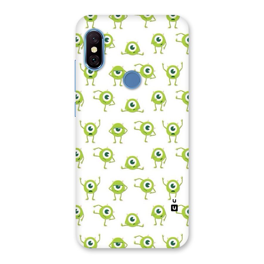 Crazy Green Maniac Back Case for Redmi Note 6 Pro