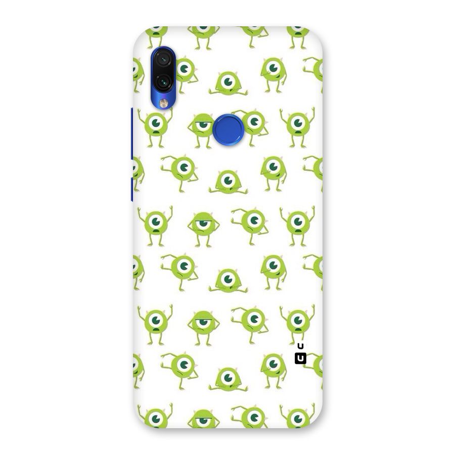Crazy Green Maniac Back Case for Redmi Note 7S