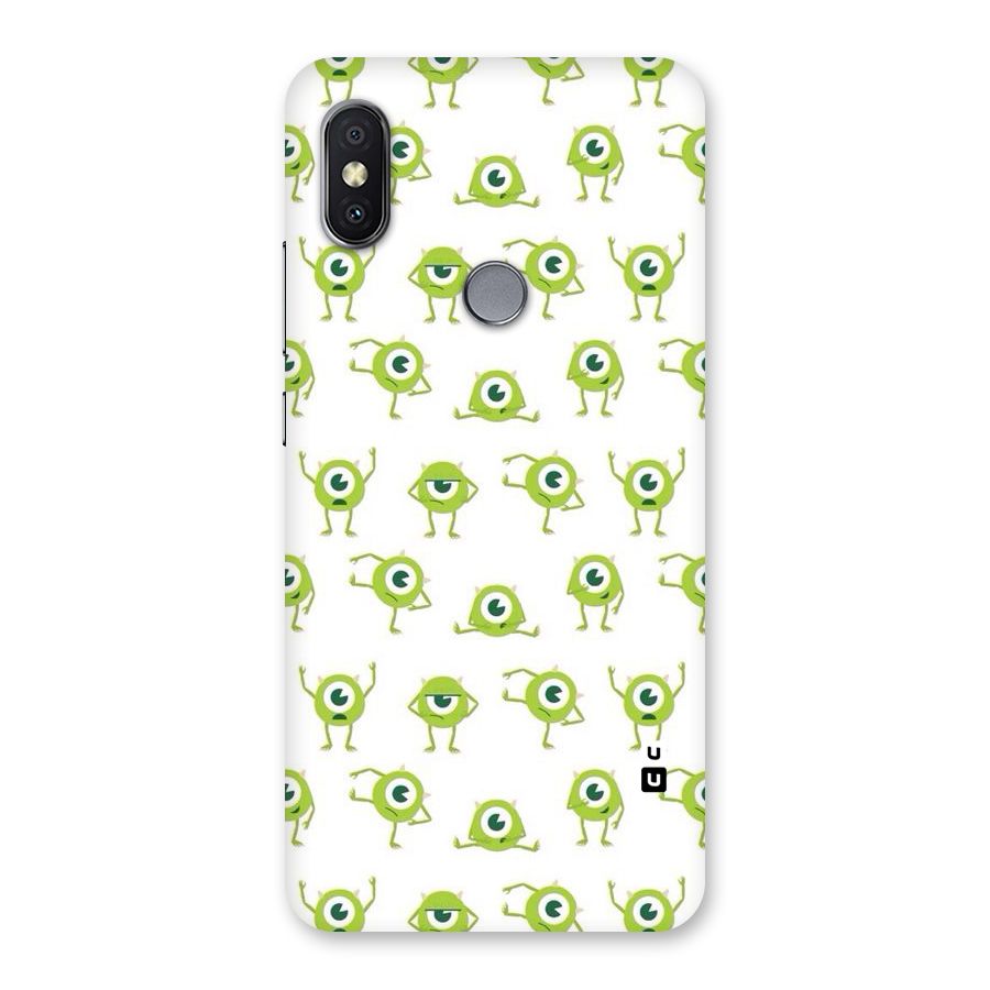 Crazy Green Maniac Back Case for Redmi Y2