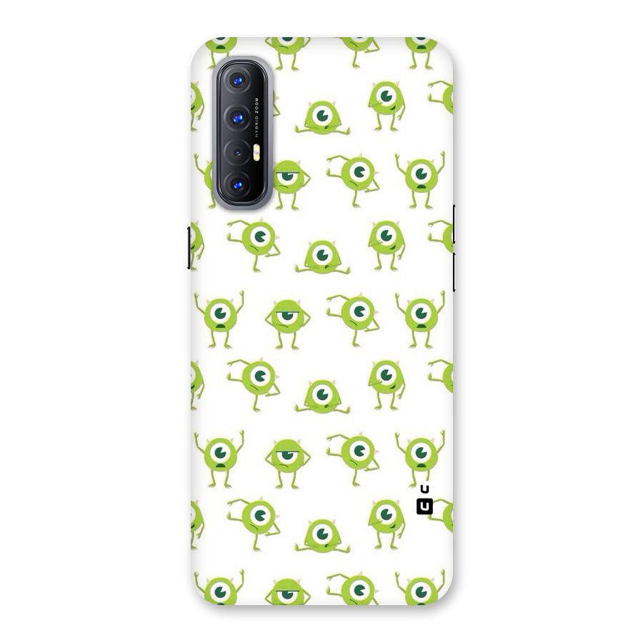 Crazy Green Maniac Back Case for Reno3 Pro