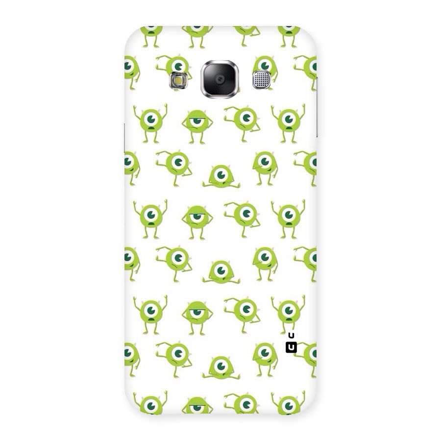 Crazy Green Maniac Back Case for Samsung Galaxy E5