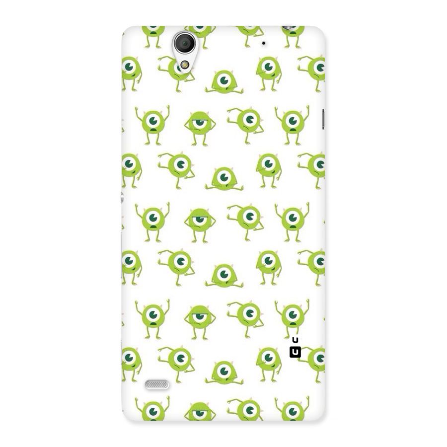 Crazy Green Maniac Back Case for Sony Xperia C4