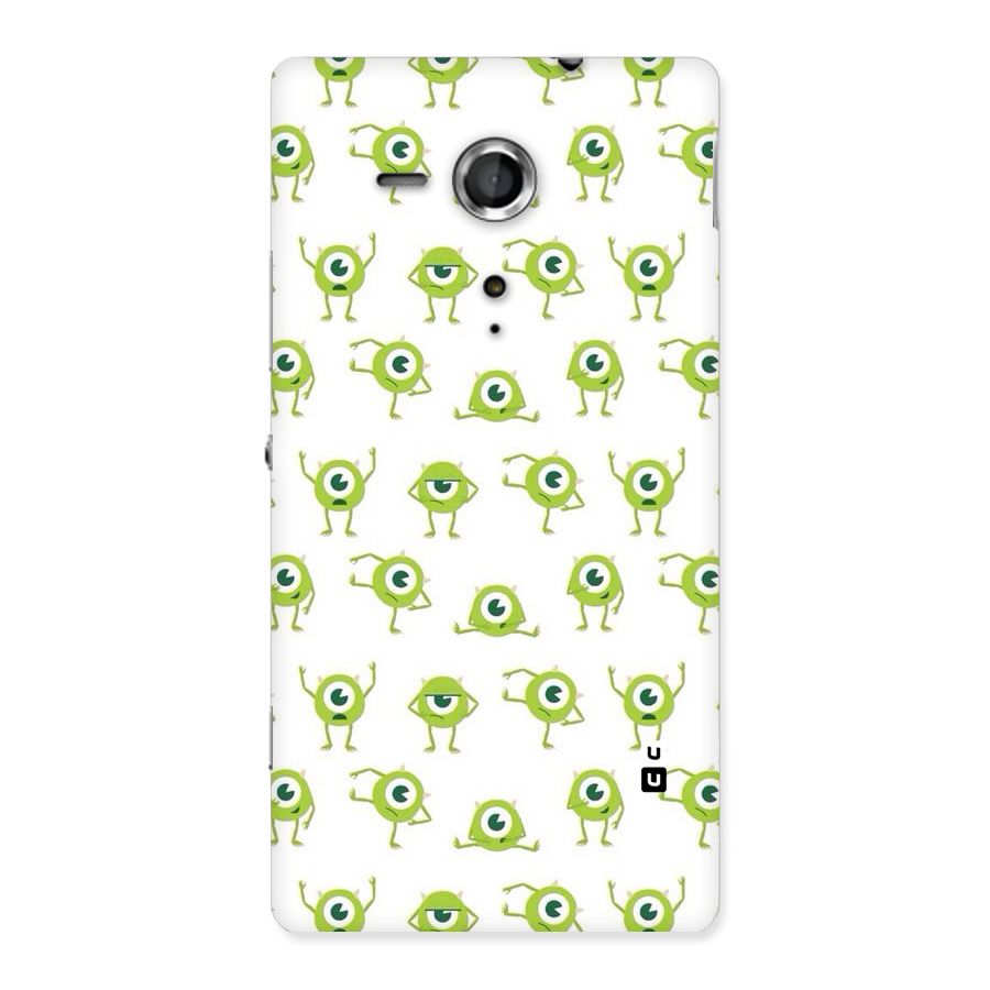 Crazy Green Maniac Back Case for Sony Xperia SP