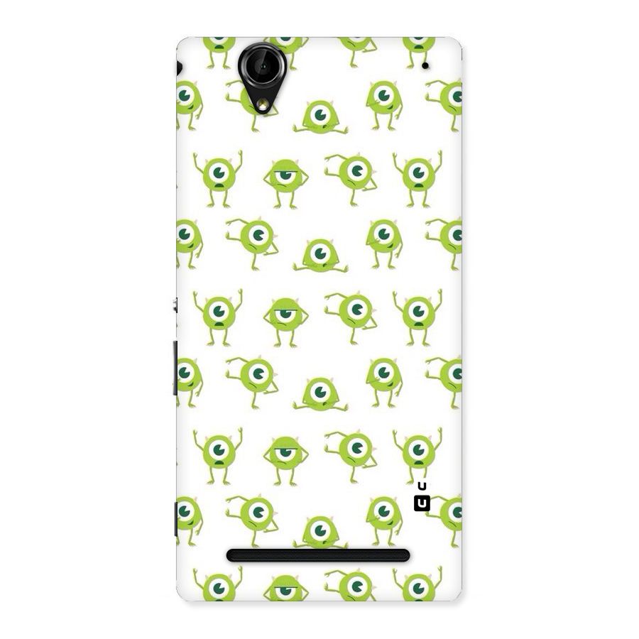 Crazy Green Maniac Back Case for Sony Xperia T2
