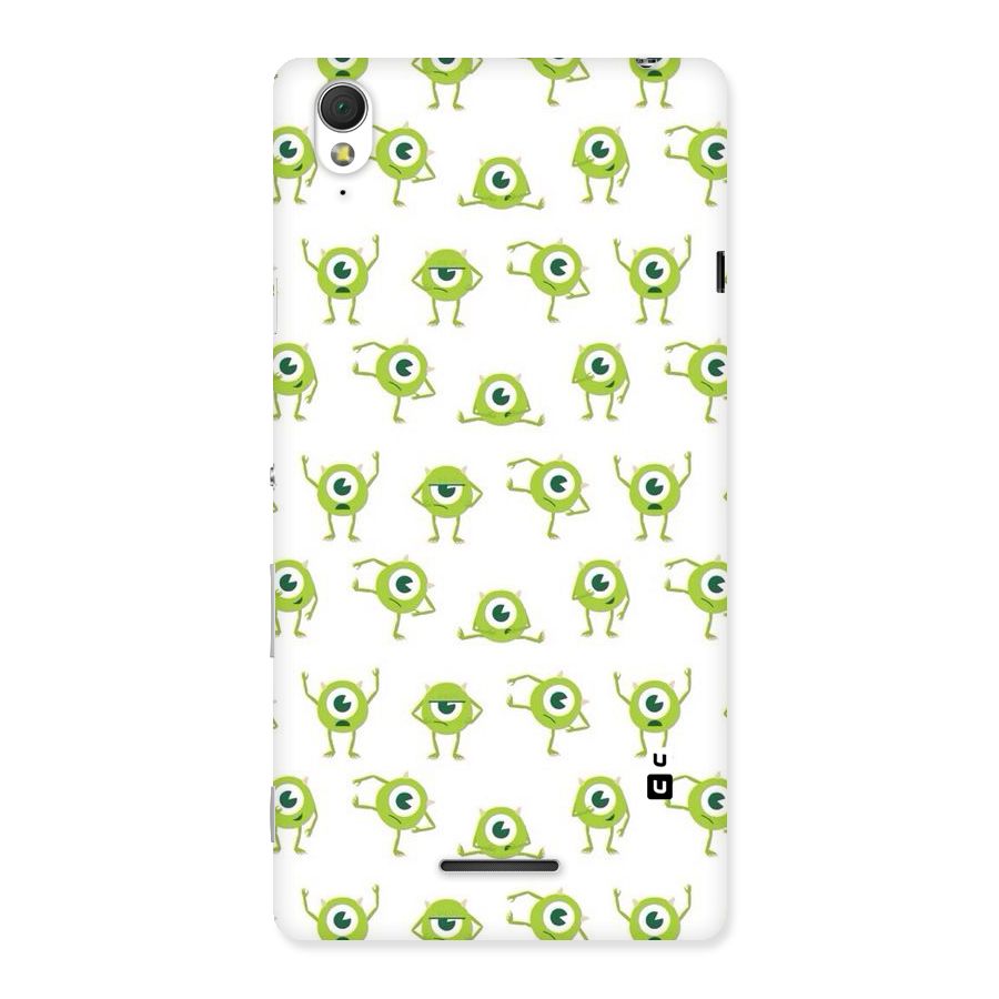 Crazy Green Maniac Back Case for Sony Xperia T3
