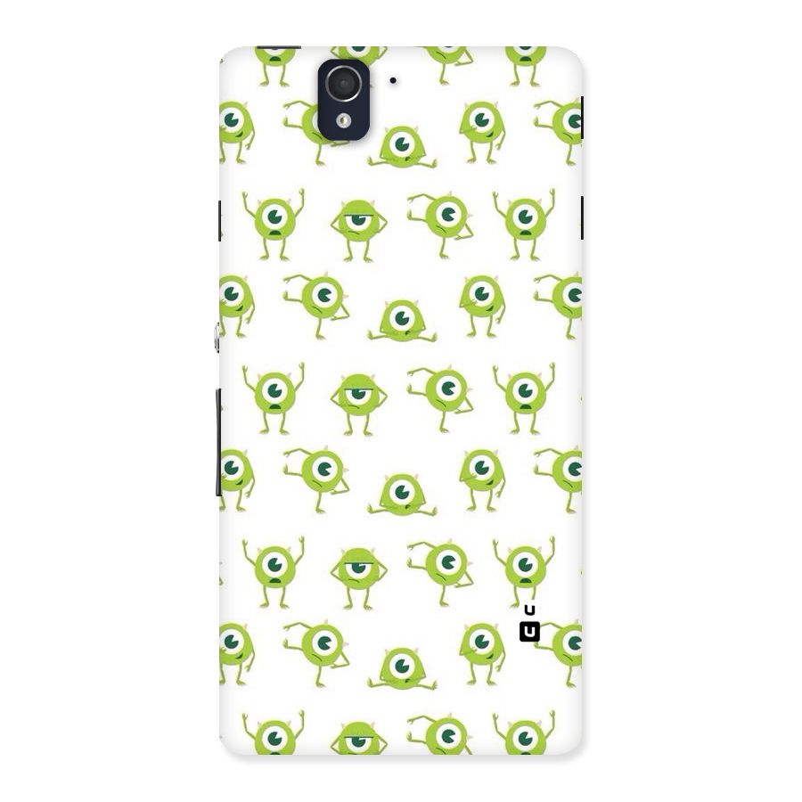 Crazy Green Maniac Back Case for Sony Xperia Z