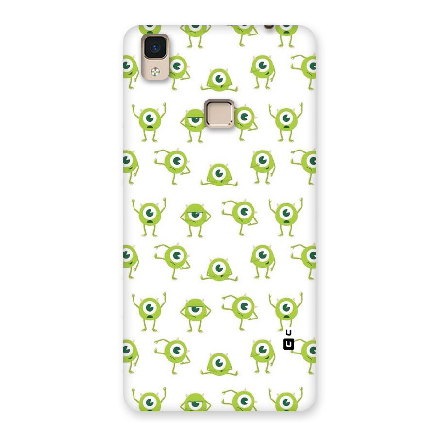 Crazy Green Maniac Back Case for V3 Max