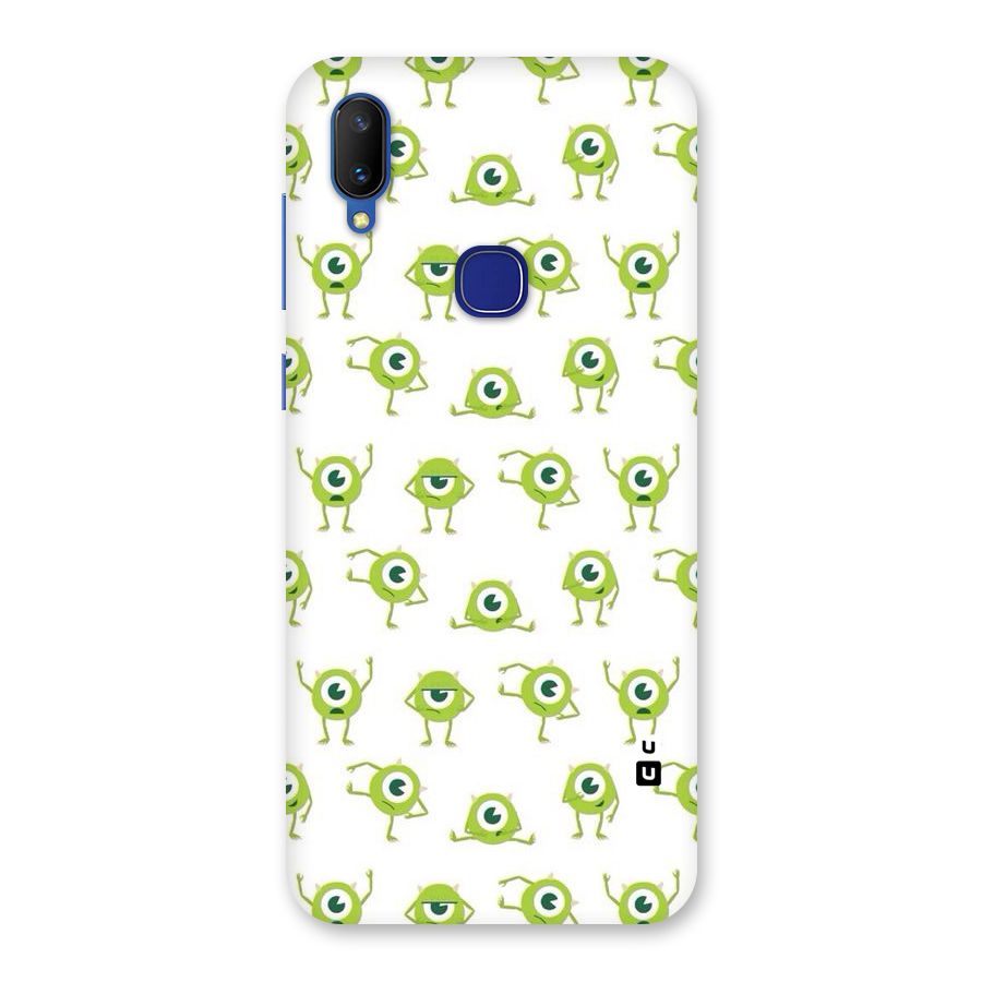 Crazy Green Maniac Back Case for Vivo V11