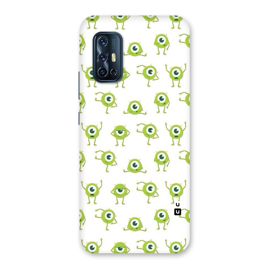 Crazy Green Maniac Back Case for Vivo V17