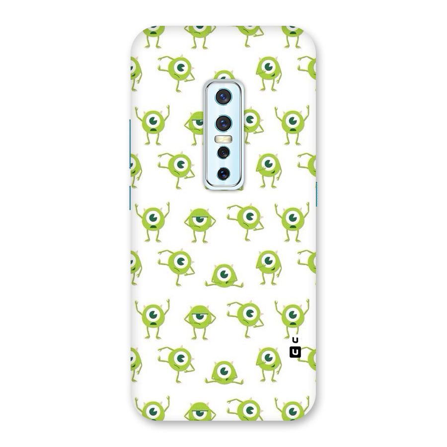 Crazy Green Maniac Back Case for Vivo V17 Pro