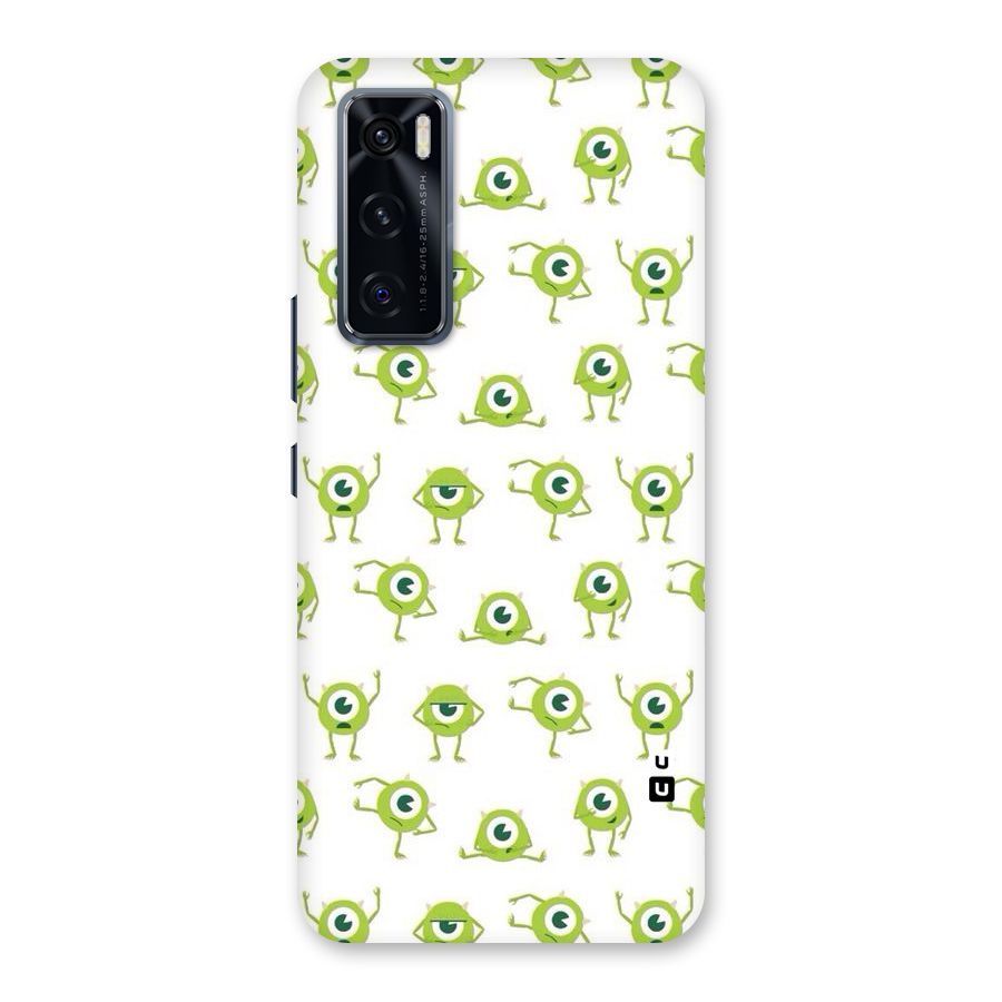 Crazy Green Maniac Back Case for Vivo V20 SE