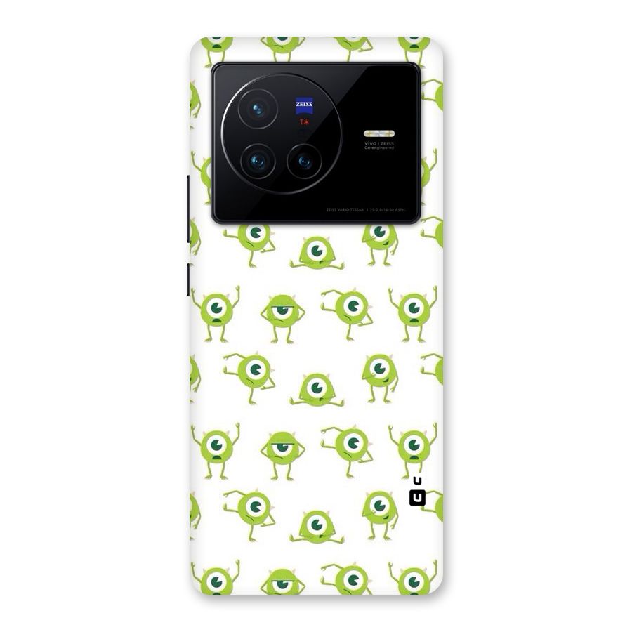 Crazy Green Maniac Back Case for Vivo X80