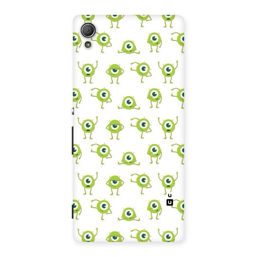 Crazy Green Maniac Back Case for Xperia Z4
