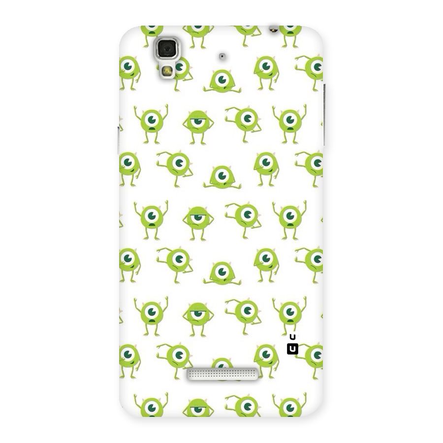 Crazy Green Maniac Back Case for Yu Yureka