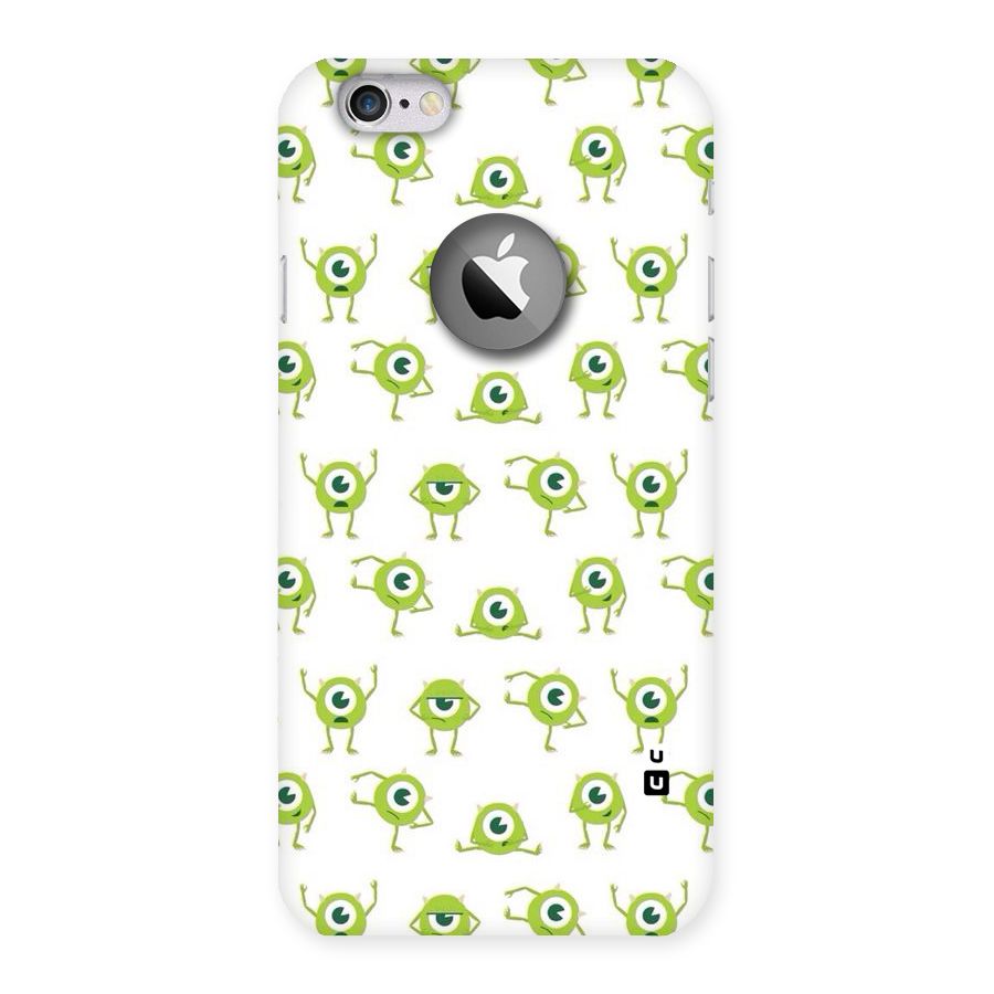 Crazy Green Maniac Back Case for iPhone 6 Logo Cut