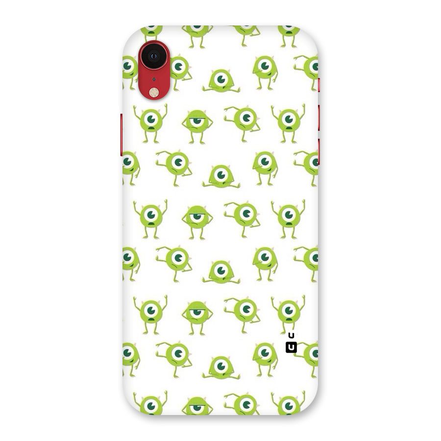 Crazy Green Maniac Back Case for iPhone XR