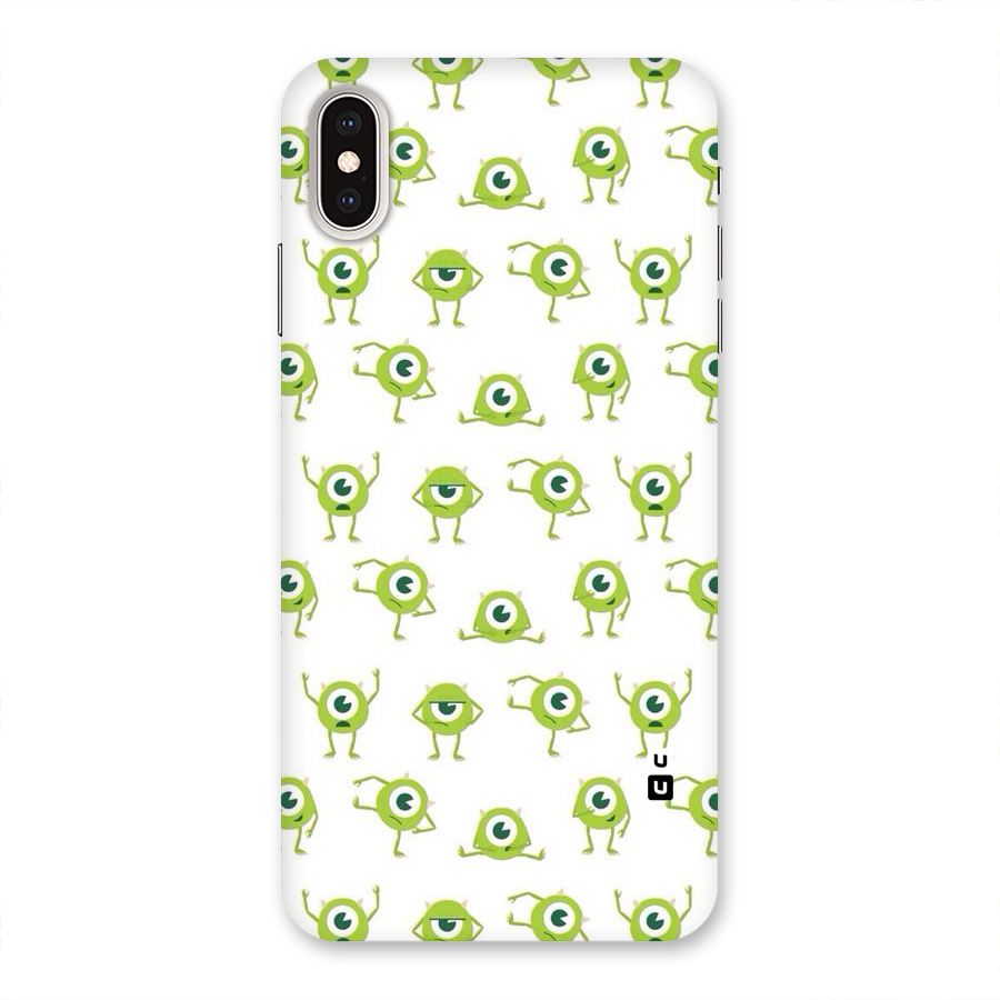 Crazy Green Maniac Back Case for iPhone XS Max