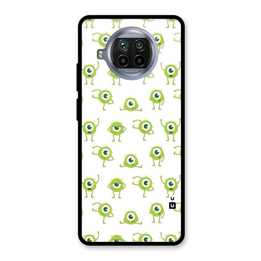 Crazy Green Maniac Glass Back Case for Mi 10i