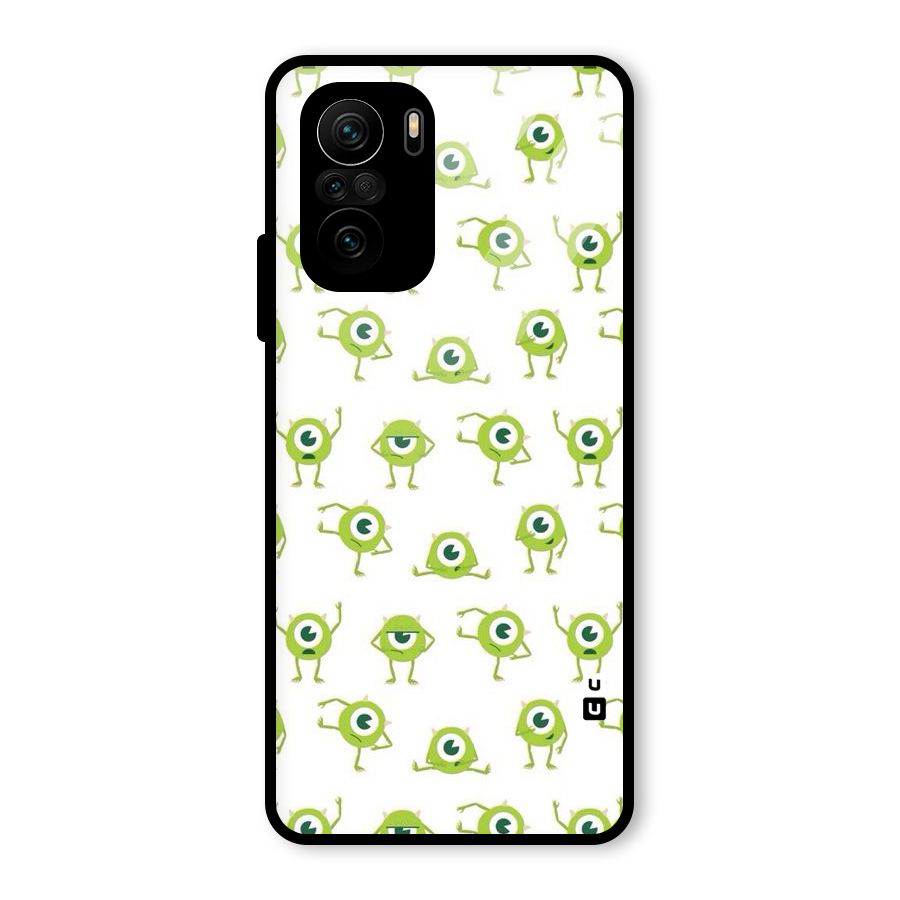 Crazy Green Maniac Glass Back Case for Mi 11X Pro