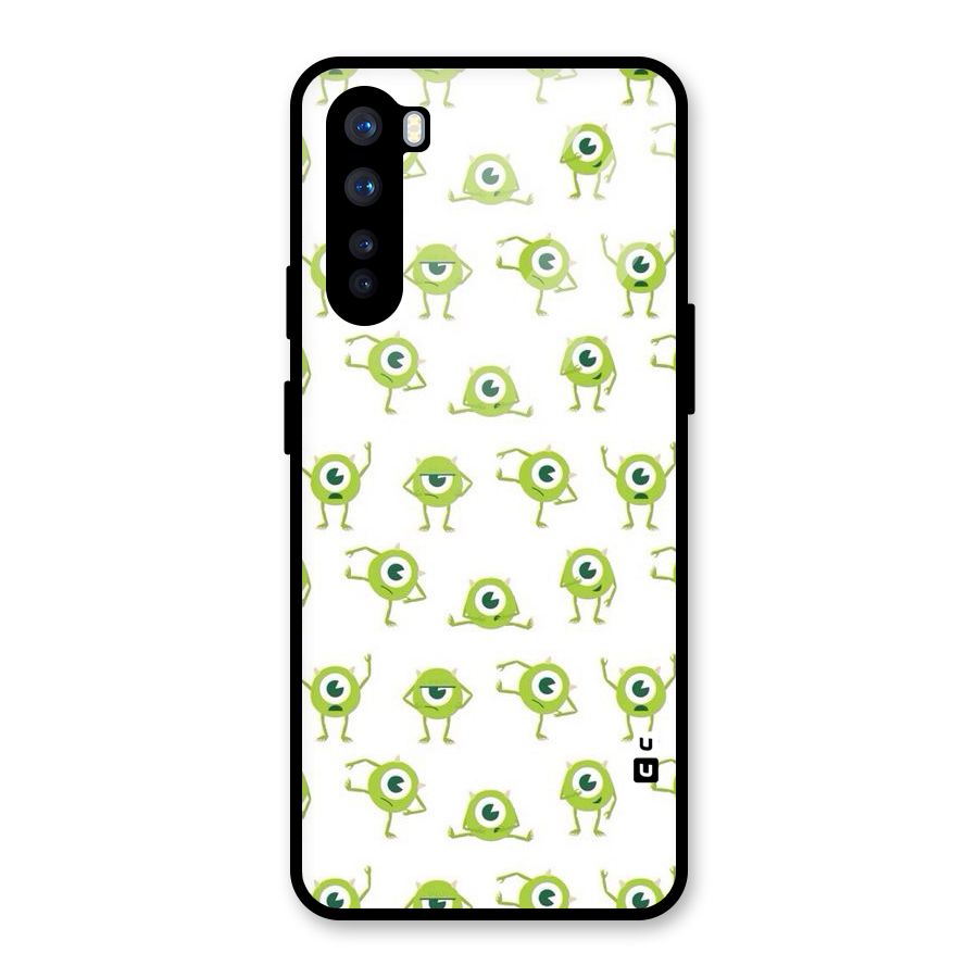 Crazy Green Maniac Glass Back Case for OnePlus Nord