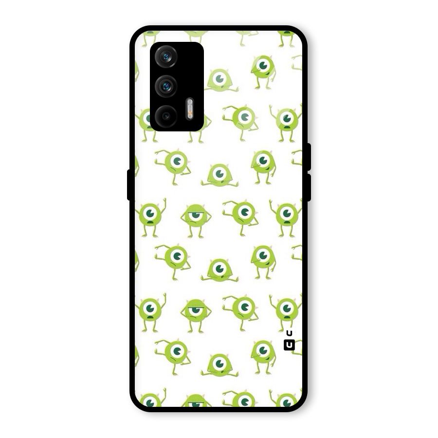 Crazy Green Maniac Glass Back Case for Realme GT 5G