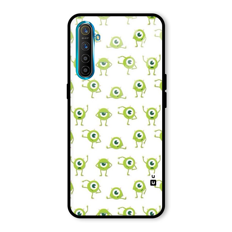 Crazy Green Maniac Glass Back Case for Realme X2