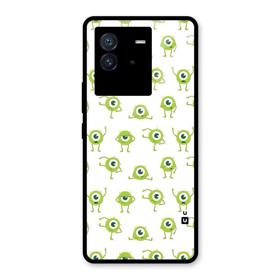 Crazy Green Maniac Glass Back Case for Vivo iQOO Neo 6 5G