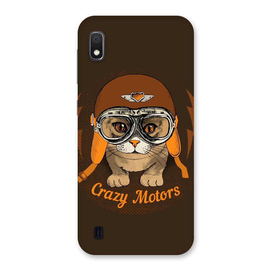 Crazy cat Back Case for Galaxy A10