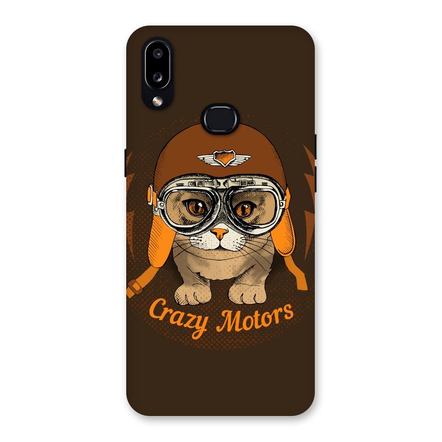 Crazy cat Back Case for Galaxy A10s