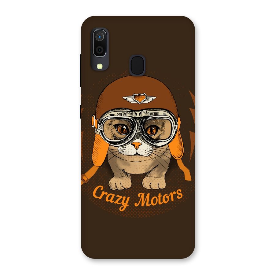Crazy cat Back Case for Galaxy A30