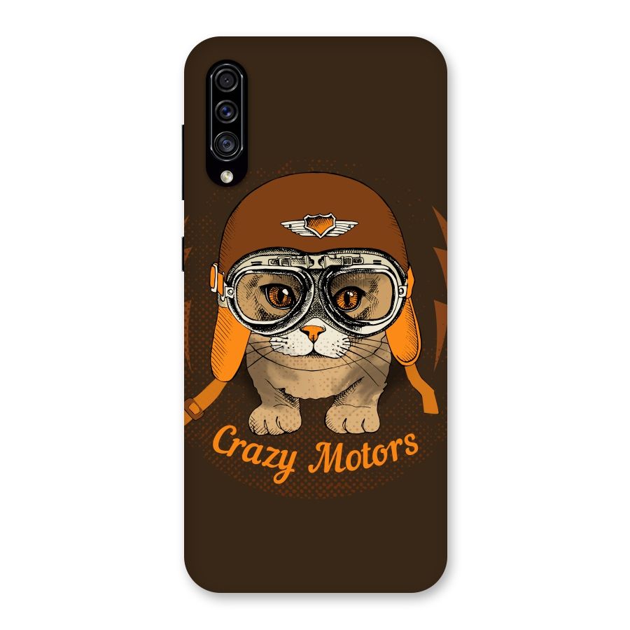 Crazy cat Back Case for Galaxy A30s