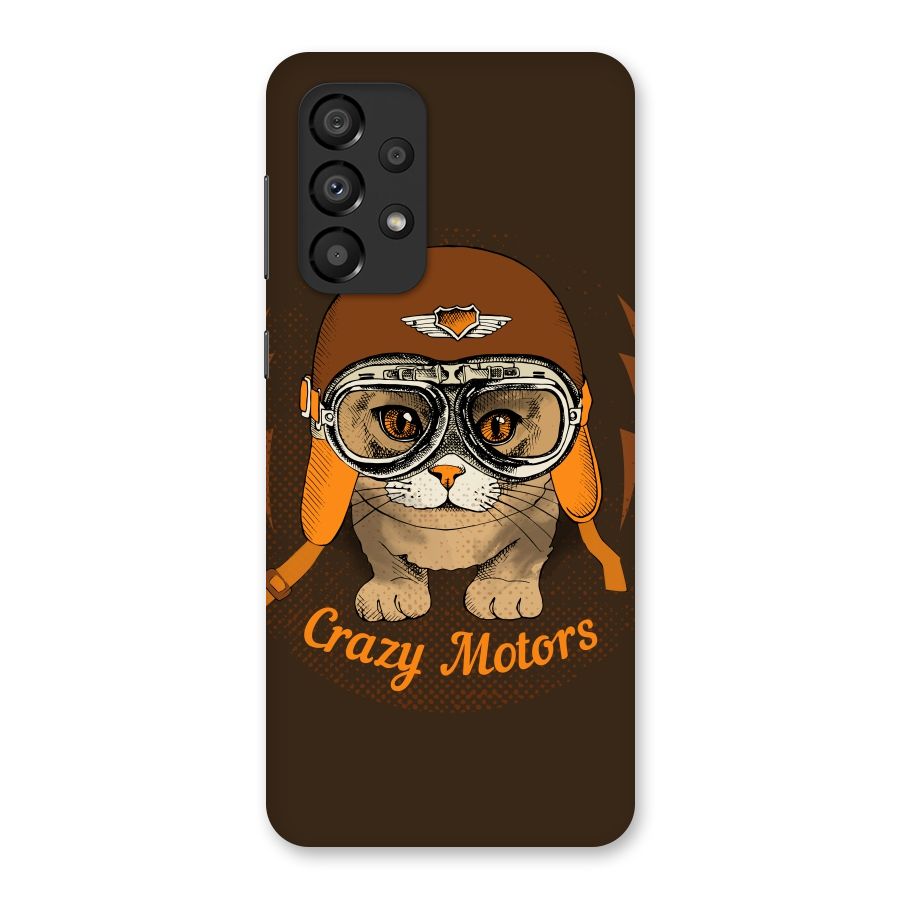 Crazy cat Back Case for Galaxy A33 5G