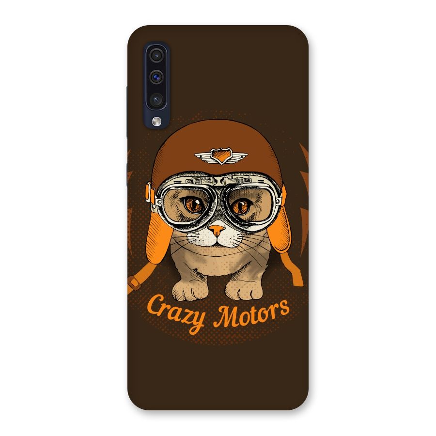 Crazy cat Back Case for Galaxy A50s