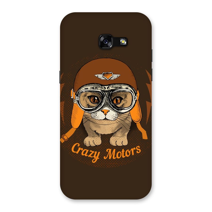 Crazy cat Back Case for Galaxy A5 2017