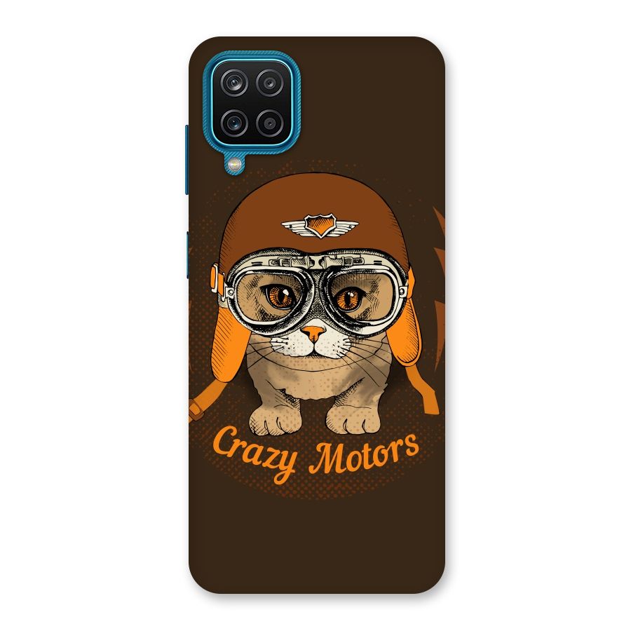 Crazy cat Back Case for Galaxy F12