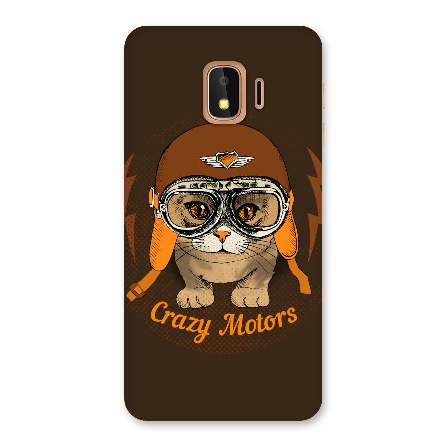 Crazy cat Back Case for Galaxy J2 Core