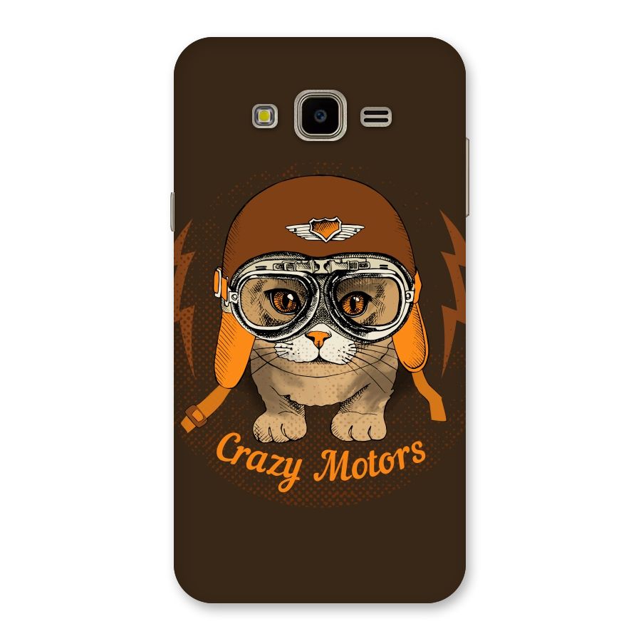 Crazy cat Back Case for Galaxy J7 Nxt