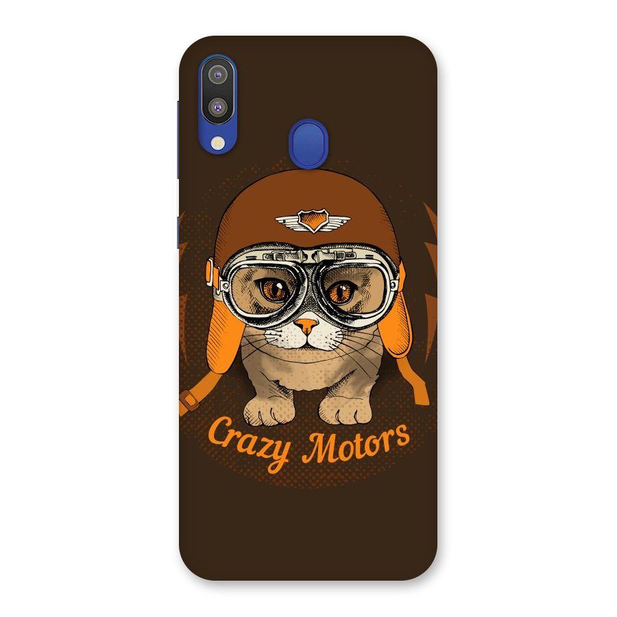 Crazy cat Back Case for Galaxy M20