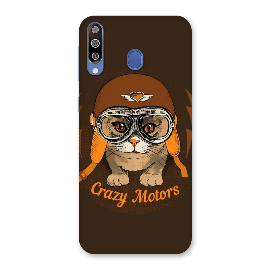 Crazy cat Back Case for Galaxy M30