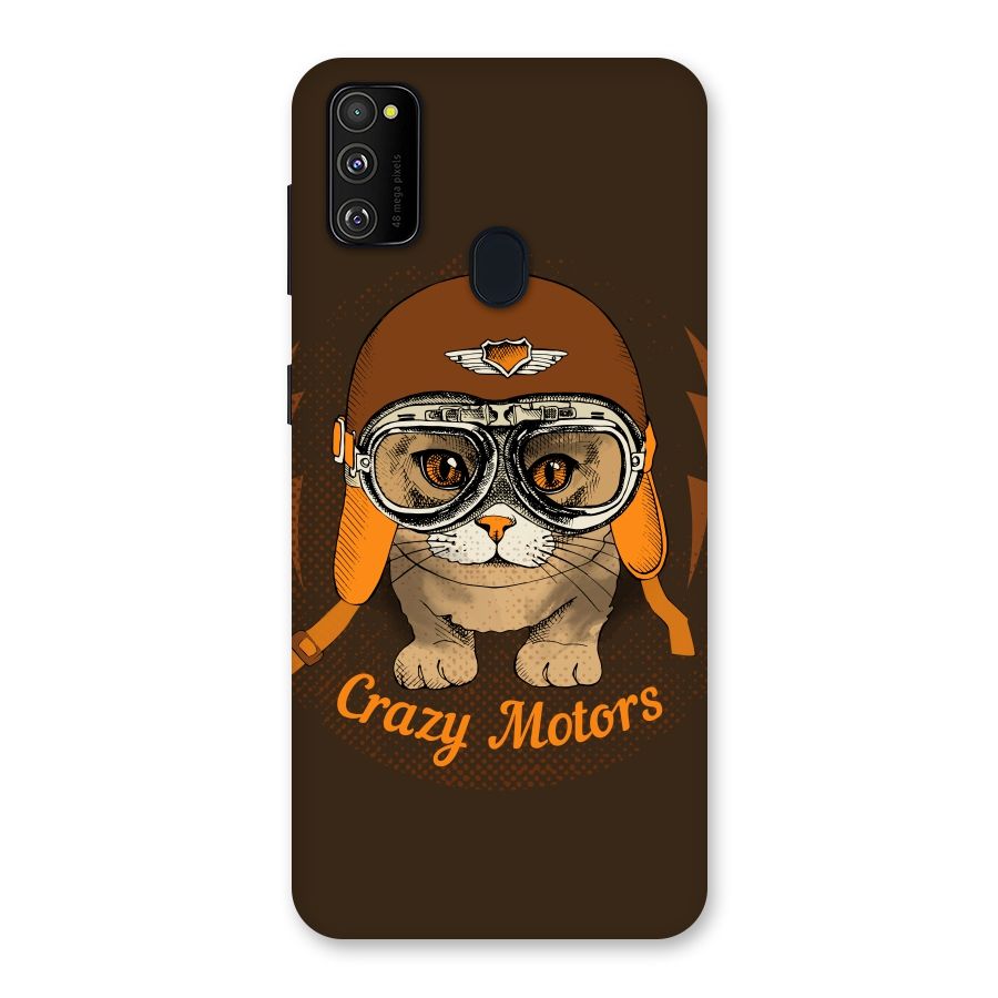 Crazy cat Back Case for Galaxy M30s